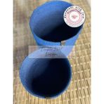 Double Knot Design Pot Saksı Sepet. 2li Set Banyo, Mutfak, Çocuk Odası Düzenleyici Sepet, Organizer Hasır
