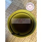 Double Knot Design Pot Saksı Sepet. 2li Set Banyo, Mutfak, Çocuk Odası Düzenleyici Sepet, Organizer Hediyelik Hasır - Zeytin Yeşili