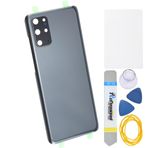 Double Sure Kozmik Gri Akrilik Cam Arka Onarım Bölümü Samsung Galaxy S20+S20+5G Arka Kameranın Çerçeve Cam Lens ile Ön kesim Yapıştırıcı ve aracı kitleri