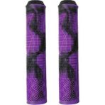 Double Tree Bisiklet Elciği 165 mm Uzun Yumuşak Elcik - 3 Renk Seçeneği - Bmx Scooter Uyumlu - Mor - Siyah