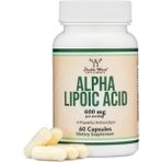 Double Wood Alpha Lipoic Potent Antioxidant For Neuropathy And Cardiovascular Health 600 mg 60 Caps - 60 KAPSÜL