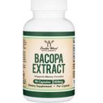 Double Wood Bacopa Monnieri Extract 450mg 90 Capsul Usa Version