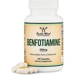 Double Wood Benfotiamine 300 Mg Thiamine B1 120 Caps - 120 KAPSÜL