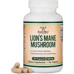 Double Wood Lion's Mane Mushroom (Aslan Yelesi Mantarı) 120 Caps - 120 KAPSÜL
