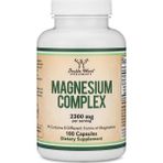 Double Wood Magnesium Citrate Bisglycinate Taurate Malate L-Aspartate Orotate And Ascorbate 180 Caps - 180 KAPSÜL