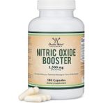 Double Wood Nitric Oxide Supplement (Stim Free Pre Workout) - Nitric Oxide Booster With Nitrosigine L Arginine And L Citrulline (Clinically Studied To Boost No2 Nitric Oxide Flow) 180 Capsul