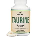 Double Wood Taurine 180 Capsul 1000 mg Per Serving.OZELSPORCUGIDALARIN'DAN