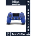 Doubleshock 4 Kablosuz Bluetooth Titreşimli Ps 4/pc Uyumlu Playstation 4 Wireless Joystick Oyun Kolu - Lacivert