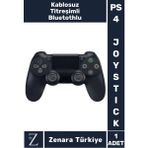 Doubleshock 4 Kablosuz Bluetooth Titreşimli Ps 4/pc Uyumlu Playstation 4 Wireless Joystick Oyun Kolu - Siyah