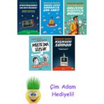 Douglas Adams 5 Kitap Seti + Çim Adam Hediye - Hayır