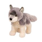 Douglas Unbekannt Cuddle Toys 4036 pelüş hayvan kurt Ashes, 20 cm uzunluğunda