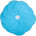 DouranShop A08 Tarzı Tek Kullanımlık Klozet Kapakları Taşınabilir Otel Lazımlık Tuvalet Klozet Kapağı Tuvalet Paspasları Seyahat Kamp Banyo Aksesuarı (Yurt Dışından) - Renkli