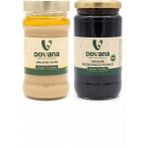 Dovana Organik Set - Yerli Susam Tahin + Keçiboynuzu Pekmezi (2'li Paket)