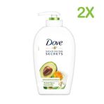 Dove 2x500 ml Avokado Yağı ve Kalendula Özlü Nemlendiricili Sıvı Sabun