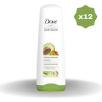 Dove Avakado Özlü Saç Kremi 350 ml - (12 Adet)