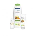 Dove Avokado Özlü Şampuan, Saç Kremi Ve Hindistan Cevizi Roll-On