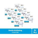 Dove Beauty Cream Bar Gentle Exfoliating Katı Güzellik Sabunu 90 G X8 Nemlendirici Etkili Malzeme