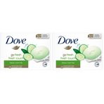 Dove Beauty Cream Bar Katı Güzellik Sabunu Fresh Touch Nemlendirici Etkili, 90 g 2li paket