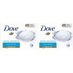 Dove Beauty Cream Bar Katı Güzellik Sabunu Gentle Exfoliating Nemlendirici Etkili, 90 g (2 paketi)