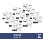 Dove Beauty Cream Bar Katı Güzellik Sabunu Nemlendirici Etkili 90 g X12 Yumuşak Cilt İçin