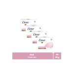 Dove Beauty Cream Bar Pink Nemlendirici Krem 4 x 90 g Sabun