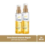 Dove Çift Fazlı Saç Serumu Bond Intense Repair + Peptid Kompleksi 80 ml X2