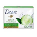 Dove Cream Bar Salatalık ve Yeşil Çay Ferahlığı 10x100 gr Katı Sabun