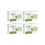 Dove Cream Bar Salatalık ve Yeşil Çay Ferahlığı 4x100 gr Katı Sabun