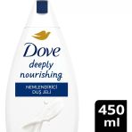Dove Deeply Nourishing Nemlendirici Duş Jeli 450 ml – Kuru Ciltler İçin Yoğun Besleyici ve Yumuşatıcı Bakım