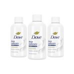 Dove Derin Nemlendirici Seyahat Boy (24 Saat Etkili) Vücut Yıkama Jeli 3 Adet 3FL Oz / 88ml