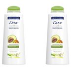 Dove Dökülmeye Karşı Etkili Avakado Ve Kalendula Özlü 2x600 ml Şampuan