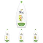 Dove Duş Jeli Avokado Yağı ve Kalendula Özü 450 ml (4 paketi)