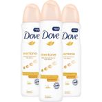 Dove Eventone 3x150 ml Sprey Deodorant