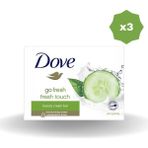 Dove Fresh Touch Sabun 90 gr - 3 Adet