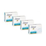 Dove Gentle Exfoliating Cream Bar 4×100 gr Sabun
