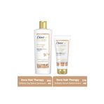 Dove Hair Therapy Saç Bakım Şampuanı Breakage Remedy 350 ml + Serum Saç Bakım Kremi 170 ml