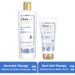 Dove Hair Therapy Saç Bakım Şampuanı Hydration Spa 350 ml + Serum Saç Bakım Kremi 170 ml