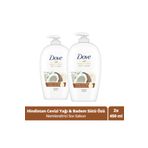 Dove Hindistan Cevizi Yağı ve Badem Sütü Özlü 2x450 ml Nemlendirici Sıvı Sabun