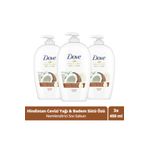 Dove Hindistan Cevizi Yağı ve Badem Sütü Özlü 3x450 ml Nemlendirici Sıvı Sabun