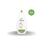 Dove Hindistan Cevizli Shower Duş Jeli 450 ml - (3 Adet)