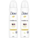 Dove Invisible Dry 2x150 ml Kadın Deodorant