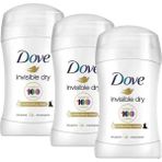 Dove Invisible Dry 3x40 ml Kadın Stick Deodorant