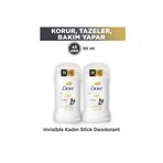 Dove Invisible Kadın Stick Deodorant Advanced Care 72 Saat 50ml x2