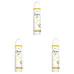 Dove Kadın Deodorant%0 Alüminyum Limon Çiçeği & Vanilya 150ml (3 paketi)