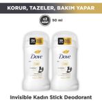 Dove Kadın Invisible Stick Deodorant Fresh Koku 50 ml 72 Saat Koruma İle Tüm Cilt Tipleri İçin