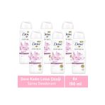 Dove Lotus 6x150 ml Kadın Sprey Deodorant