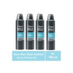 Dove Men Care Deodorant Clean Comfort 150 ml - 4'lü