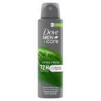 Dove Men+Care Extra Fresh Antiperspirant Sprey Deodorant 107Gr