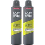 Dove Men+Care Sport Active Fresh Erkek Deodorant Sprey 250 ml – 48 Saat Ter Koku Koruması X 2 ADET
