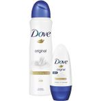 Dove Original 150 ml Kadın Sprey Deodorant + 50 ml Roll-On